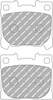 Ferodo Racing DSUNO brake pad rear FCP5262Z TOYOTA YARIS 