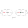 Brake Pads Street Performance rear - DB15031SP AUDI Q7 4M Q8 SQ7 e-tron