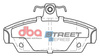 Klocki hamulcowe przednie DBA Brake Pads Street Series Ceramic - DB2053SS
