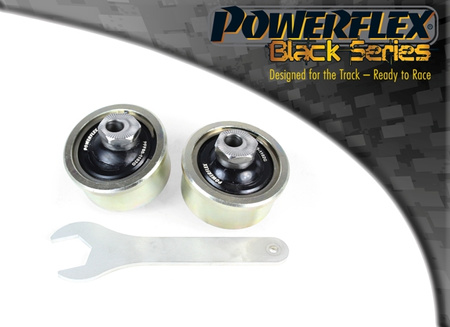Tylna tuleja przedniego wahacza z regulacją wyprzedzenia sworznia Powerflex Black Series Alfa Romeo MiTo (2008-2018) PFF80-1102GBLK