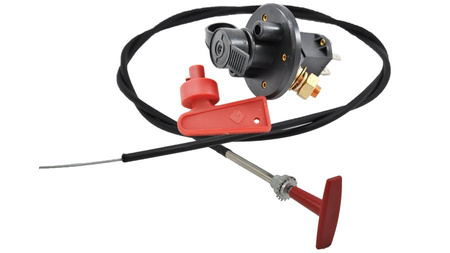 RRS 6 poles FIA master switch isolator with pull cable T handle