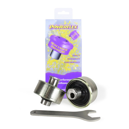 Front Arm Rear Bush, Caster Adjustable Powerflex Polyurethane Bush Road Series Jaguar (Daimler) X Type (2001 - 2009) PFF19-1302G