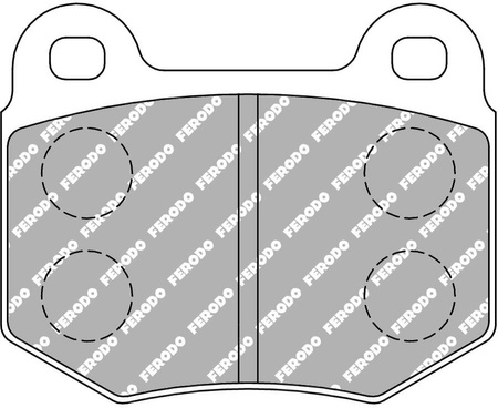 Ferodo Racing DS2500 brake pad front FCP448H ALFA ROMEO 75 90 GTV SZ OPEL Kadett C Rekord C 