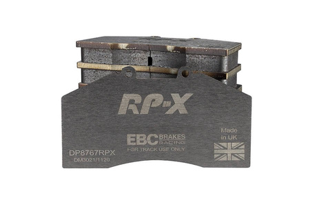 DP8767RPX - Zestaw wyścigowych klocków hamulcowych seria RP-X Racing EBC Brakes