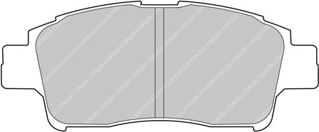 Ferodo Racing DS2500 priekinės stabdžių kaladėlės FCP1368H TOYOTA Vios Yaris