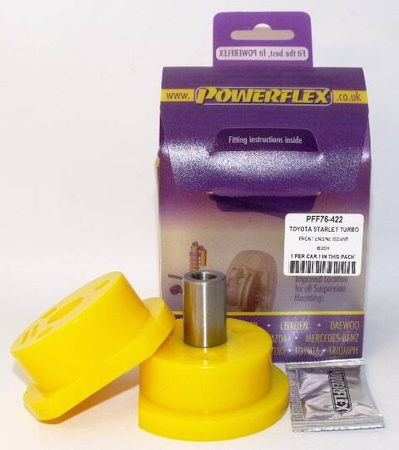 Front Engine Mount (Tuned/Track) Powerflex Polyurethane Bush Toyota Starlet GT Turbo EP82/Glanza V EP91 (1990 - 1999) PFF76-422P Diagram number: 3