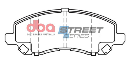 Klocki hamulcowe przednie DBA Brake Pads Street Series Ceramic - DB2065SS CHRYSLER USA Sebring CITROEN C4 Aircross DODGE Avenger Caliber JEEP Compass MK Patriot MITSUBISHI ASX Chariot Galant Lancer Sport Legnum Space Wagon Spacerunner PEUGEOT 4008