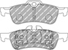 Ferodo Racing DS2500 galinės stabdžių kaladėlės FCP1676H MINI R50 R50,R53 R52 R53 R56 
