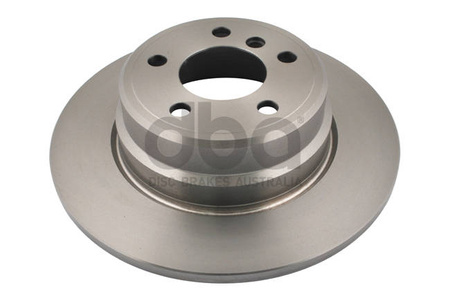DBA disc brake Street Series - plain rear - DBA814 BMW X5 E53
