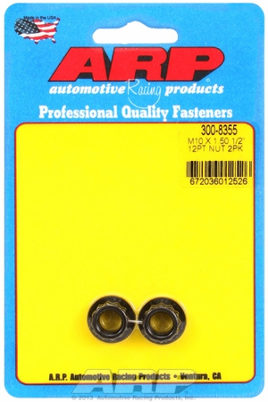 ARP M10 x 1.50 12pt nut kit (2pcs)