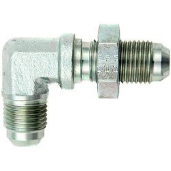 Aeroquip -3JIC 90°-os tengelykapcsoló válaszfalakhoz - acél