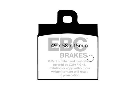 DP192 - Ein Satz Bremsbeläge serie ULTIMAX2 EBC Brakes