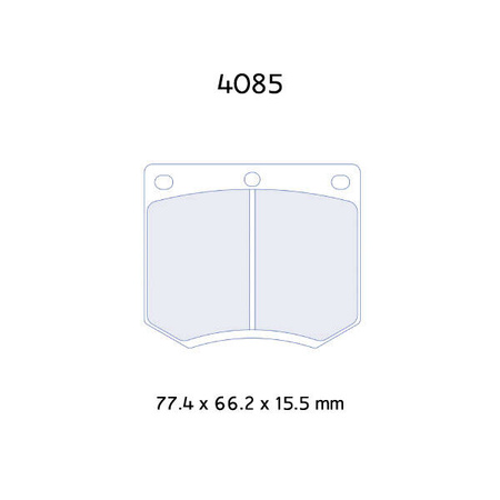Carbone Lorraine RC5 brake pads - Ford Cortina MK3 - MK5 (70-82)