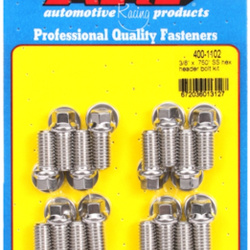 Śruby głowicy ARP "3/8"" x .750 SS hex header bolt kit"