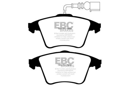 DP1556 - Ein Satz Bremsbeläge serie ULTIMAX2 EBC Brakes