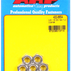 Śruby ARP "3/8""-16 SS coarse hex nut kit" (5pcs)