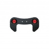 OMP carbon plate mounted behind the steering wheel