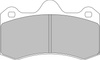Ferodo Racing DS2500 Vorderradbremsbelag FRP3107H PEUGEOT 207