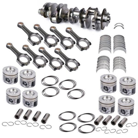 Wiseco stumokliu rinkinys VW 2.0 Ltr 16V 4 Cyl. ABF 83.50 mm CR 11.8:1