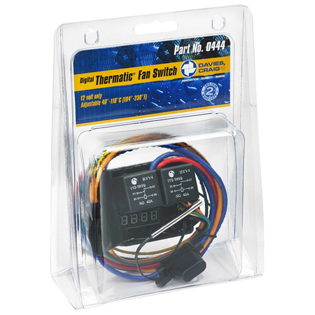 Electronic switch for fan or water pump