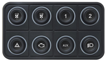 Klawiatura CAN ECUMASTER - 8 przycisków RGB