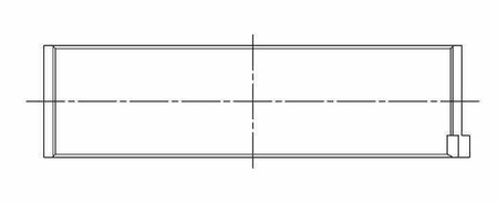 ACL Conrod guolio korpusas Mitsubishi 4B11 0.25mm