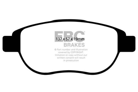 DP1375 - Zestaw klocków hamulcowych seria ULTIMAX2 EBC Brakes