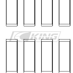 Panewki korbowodowe King Racing FORD/MAZDA DURATEC 121CI 2.0L 16V - CR4515XP.026