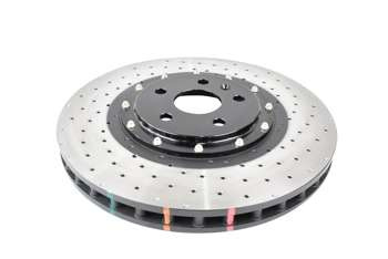 Universalus stabdžių diskas DBA 5000 series - Cross Drilled/Dimpled - DBA53940BLKXD CHEVROLET Camaro (6th Gen) ZL1