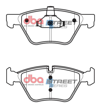 Bremsbeläge vorne DBA Brake Pads Street Series Ceramic - DB1856SS BMW 3 Series E90 316 318 320 325 330 E91 323 E92 E93 X 4WD E90 E91 E92 xDrive X1 E84 Z4 E89