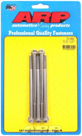 ARP "1/4""-28 x 4.500 hex SS bolts" (5pcs)