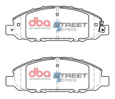 DBA Brake Pads Utcai sorozat első fékbetétek Félig-fémes - DB1769SS