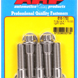 Śruby ARP "7/16""-14 X 1.750 12pt SS bolts" (5pcs)