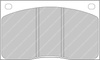 Klock hamulcowe Ferodo Racing DS2500 przednie FCP817H ASTON MARTIN DB7 LAGONDA I I Estate Virage JAGUAR Daimler Double Six Sovereign Vanden Plas XJ Coupe XJ12 XJ6 XJR XJR-S XJS XJSC Convertible X27 RENAULT Master Master