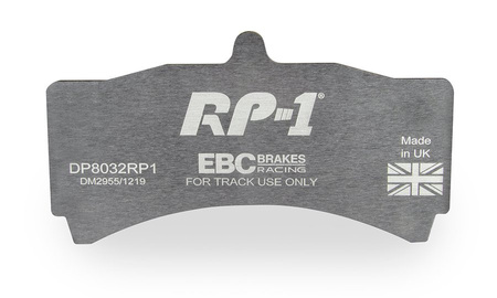 DP8032RP1 - Zestaw wyścigowych klocków hamulcowych seria RP-1 Racing EBC Brakes