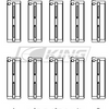 King Main Bearing Shell HONDA F20C, F22C, 16V - MB5673XP.026