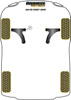 Przednia tuleja przedniego wahacza Powerflex Black Series Hyundai i30 Models & i30 FD (2007 - 2011) PFF26-101BLK