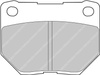 Ferodo Racing DS3000 brake pad rear FCP1372R SUBARU Impreza II SW GG 