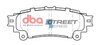 Klocki hamulcowe tylne DBA Brake Pads Street Series Ceramic - DB2245SS LEXUS GS250 GS300h GS450h IS200t IS250 IS300 IS300h RC200t F-Sport RC300h RX450h TOYOTA Fortuner AN150 Highlander Mirai Prius Plus ZVW40 Sienna