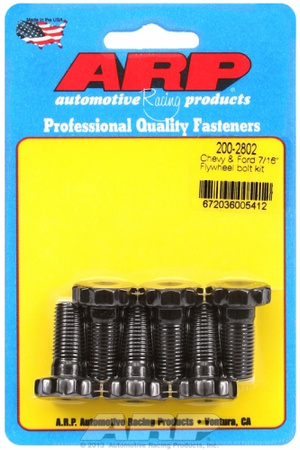 ARP Chevy & Ford 7/16" flywheel bolt kit(6 pcs)