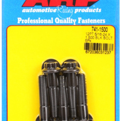 Śruby ARP "5/16""-24 x 1.500 12pt black oxide bolts" (5pcs)