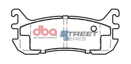 Brake Pads Street Series Ceramic rear - DB1291SS MAZDA 323 Lantis MX5 Mk1 NA Mk2 NB