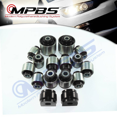Rear suspension bush kit - MPBS COMFORT SERIES: 6501503 Audi A3 II, S3 TT Seat Altea, Leon Toledo III, Skoda Octavia Volkswagen Eos, Golf V, VI, Jetta Passat B6, B7, CC, Scirocco Tiguan I, Touran