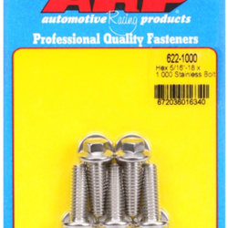 ARP "5/16""-18 x 1.000 hex SS bolts"