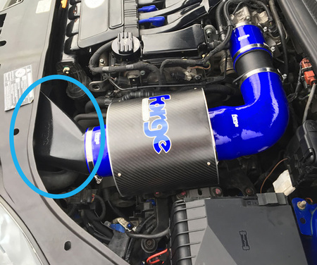 Ersatz-Einlasskanal für Mk5 VW Golf R32 Ansaugsystem