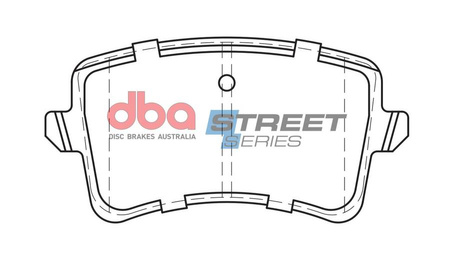 DBA Brake Pads Utcai sorozat hátsó fékbetétek Kerámia - DB2185SS AUDI A4 Allroad quattro B8 A5 Cabriolet Q5 8R S4 S5 SQ5