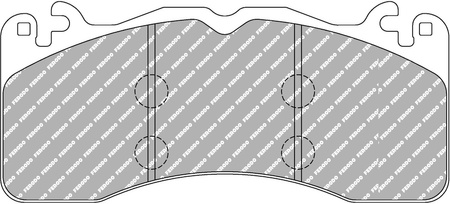 Ferodo Racing DSUNO Vorderradbremsbelag FCP4711Z AUDI A6 Avant 4G5 C7 4GD FORD Mustang MERCEDES AMG GT C190 W205,