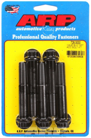ARP Bolt Kit 1/2-20 x 3.000 Black Oxide 12PT