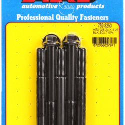 Śruby ARP "3/8""-24 x 3.250 hex black oxide bolts" (5pcs)