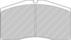 Ferodo Racing DS1.11 Vorderradbremsbelag FRP3042W PORSCHE 993